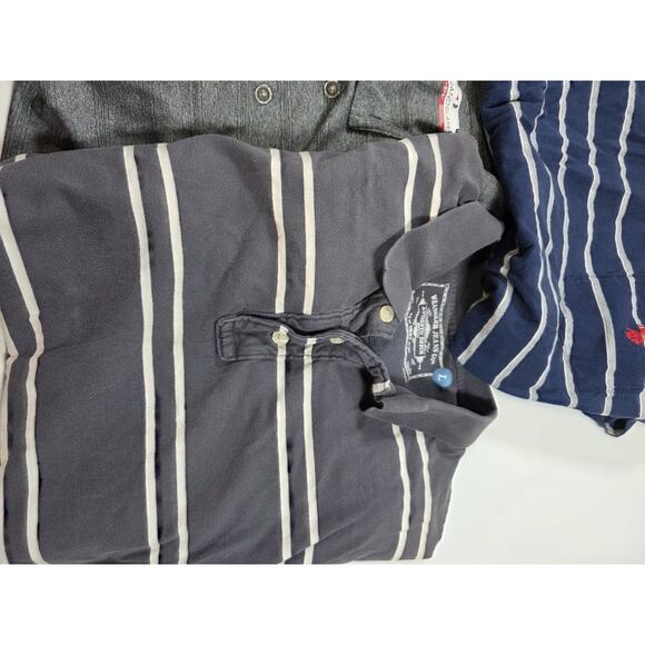 Nice Mens Collared Golf Shirt Lot Of 5 Mixed Brands And Colors Wrangler Polo LG - Picture 4 of 6